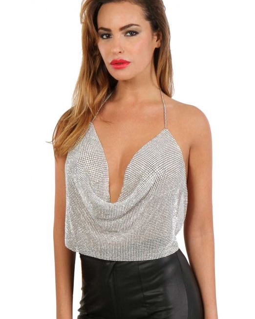 clubwear-sexy-zilver-metalen-stras-top-kopen