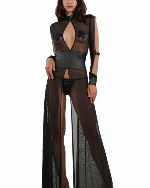 sexy-2-weg-zwart-lange-korset-jurk-kopen
