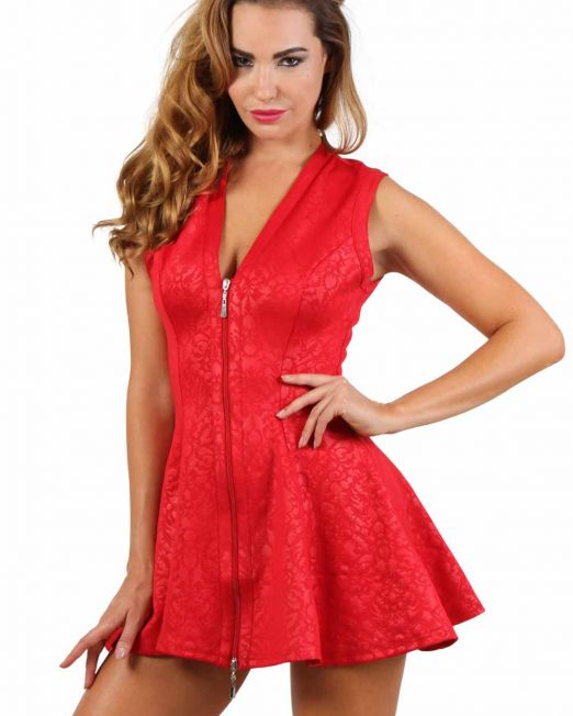 sexy-afslankend-design-rode-burlesque-jurk-kopen