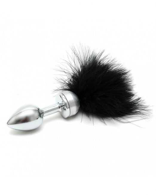 rimba-butt-plug-small-with-black-feather-unisex (1)