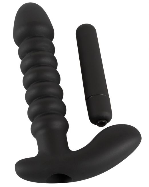 zwart-flexi-siliconen-vibrerende-dildo-plug-kopen