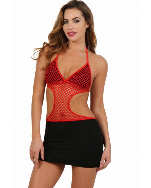 sexy-clubwear-rood-zwart-push-up-netjurk-kopen