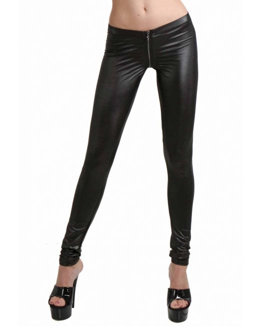 kinky-fetish-zwarte-wetlook-legging-met-rits-kopen