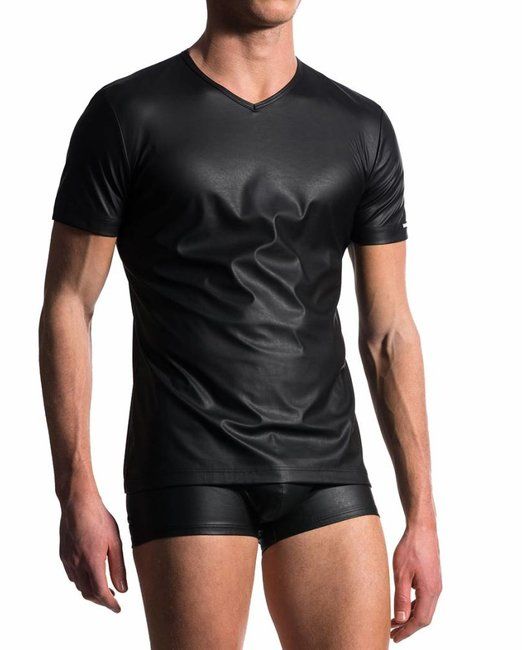 manstore-m104-v-hals-shirt-leren-herenshirt-kopen