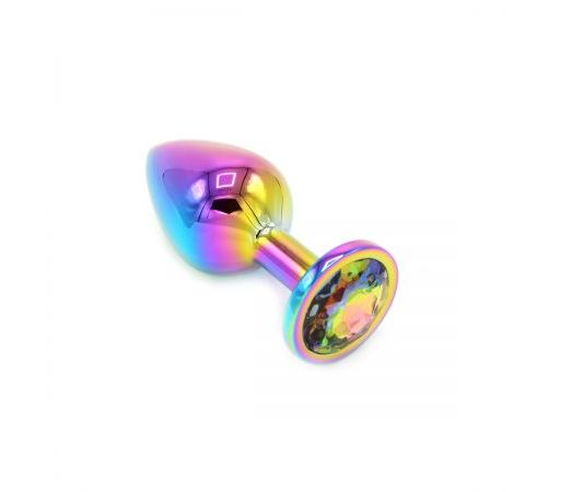 aluminium-rainbow-plug-met-steen-medium-kopen