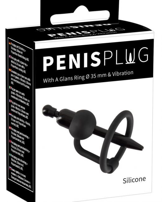 siliconen-vibrerende-penis-plug-met-eikelring-kopen