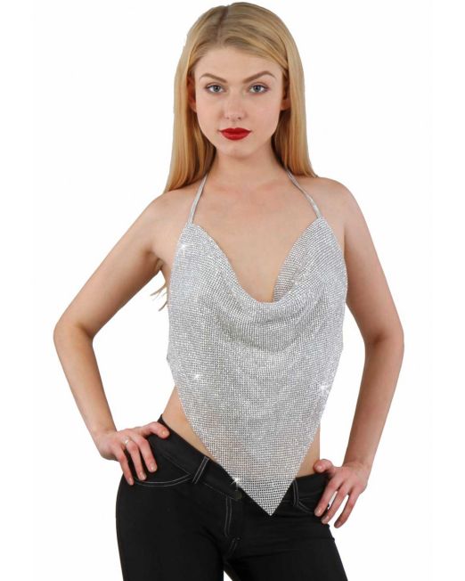 sexy-party-wear-zilver-metaal-stras-top-kopen