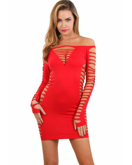 soisbelle-rode-jurk-sexy-uitsnijdingen-kopen