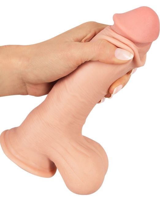 realistische-dildo-sliding-skin-20-cm-kopen