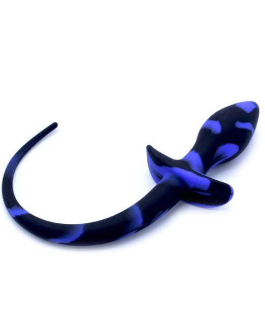 puppy-play-zwart-blauwe-tail-plug-kopen