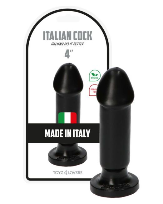 italian-cock-zwart-pvc-penis-buttplug-kopen