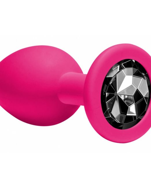 cutie-medium-pink-plug-zwart-kristal-kopen