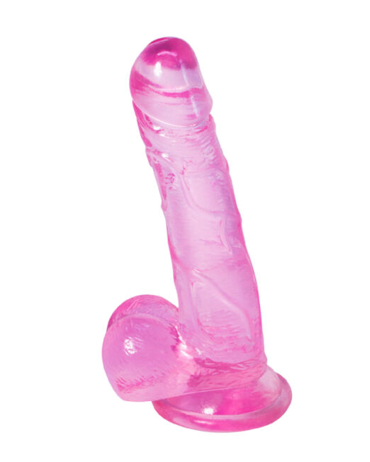 lola-flexi-transparant-pink-dildo-op-zuignap-13-cm-kopen