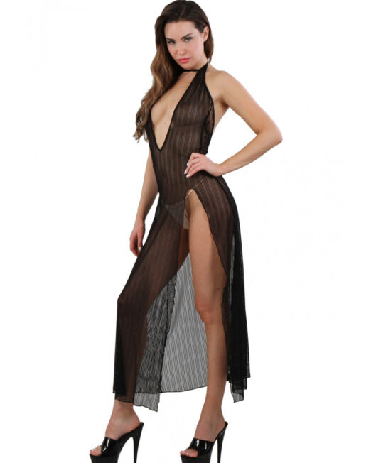 shiny-erotisch-zwart-lange-neglige-split-jurk-kopen
