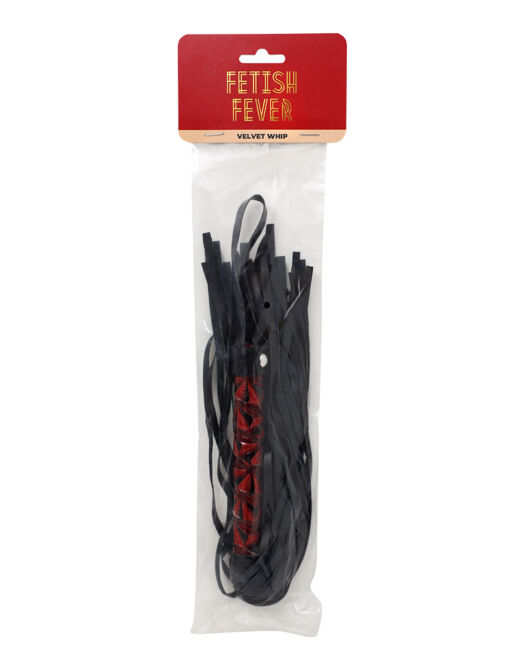 fetish-fever-sm-zwart-rood-pu-leer-flogger-zweep-kopen