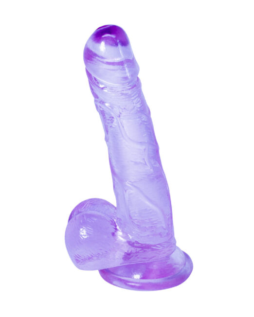 lola-flexi-transparant-paars-dildo-op-zuignap-13-cm-kopen