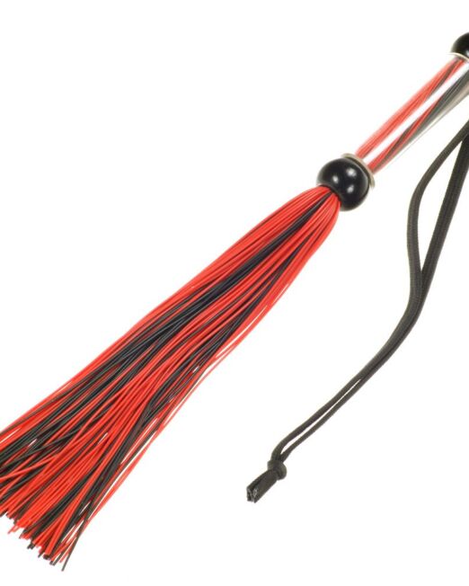 bdsm-zwart-rood-siliconen-flogger-zweep-kopen