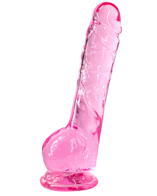 lola-flexi-transparant-pink-dildo-op-zuignap-14-cm-kopen