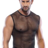 SVENJOYMENT SEXY STOER ZWART NET HEREN SHIRT