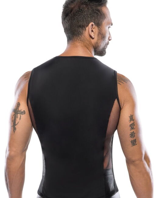 svenjoyment-zwart-lycra-heren-veter-shirt-met-net-kopen