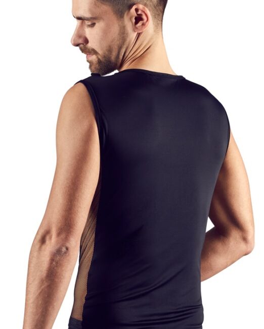 svenjoyment-zwart-lycra-heren-veter-shirt-met-net-kopen