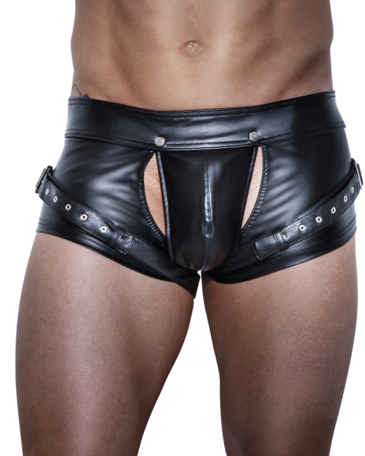 noir-handmade-kinky-wetlook-heren-chaps-boxer-kopen