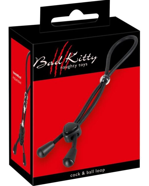BAD KITTY REGELBARE PENIS EN TESTIKEL LUS LOOP