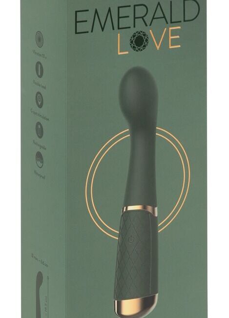 EMERALD LOVE LUXE GEBOGEN G EN P SPOT VIBRATOR