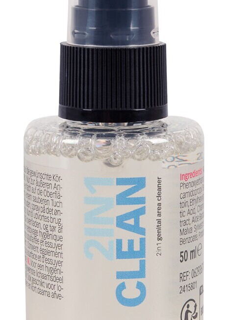 JUST PLAY 2 IN 1 CLEANING SPRAY INTIEM EN SEXTOYS