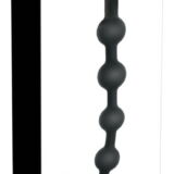 BLACK VELVETS FLEXI SILICONEN ANALE KRALEN KETTING