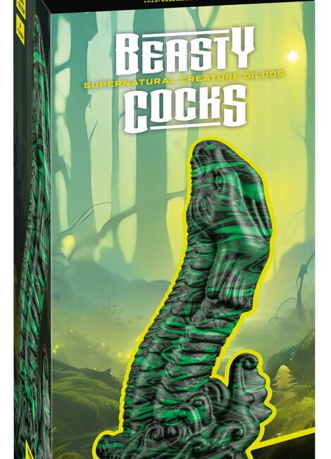 BEASTY COCKS LIZARD PEAK MONSTER DILDO OP ZUIGNAP