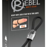 REBEL STEVIGE PENIS EN BAL STRAP MET DUBBELE LOOP