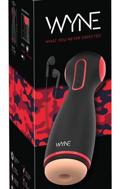 WYNE VIBRO BLOWJOB MET GRIP EN KREUN FUNCTIE