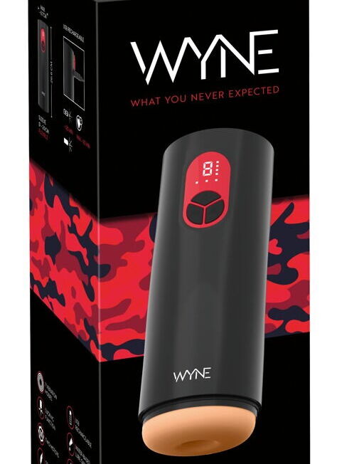 WYNE VOLAUTOMATISCH ZUIGENDE VIBRO MASTURBATOR