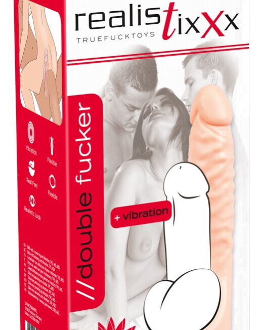 VIBRO DUBBELE PENETRATIE DILDO ANAAL EN VAGINAAL