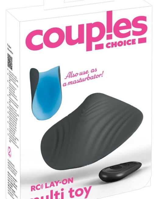 COUPLES CHOICE RC KRACHTIGE LAY ON MULTI VIBRATOR