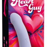 HEART GUY DILDO VIBE OP HARTVORMIGE ZUIGNAP VOET