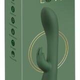 EMERALD LOVE LUXE RABBIT G SPOT VIBRATOR 2 MOTORS