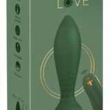 EMERALD LOVE LUXE OPLAADBARE BUTTPLUG OP AFSTAND