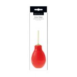 RODE INTIEME DOUCHE MET GLOW IN THE DARK OPZET
