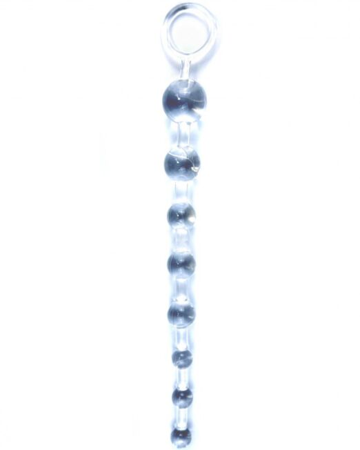 KRISTAL HELDER JELLY ANALE KRALEN KETTING MET LUS