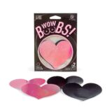 WOW BOOBS PASTIES HART TEPELSTICKERS 2 KLEUREN