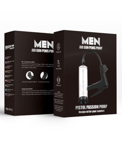 KRACHTIG VACUUM PENISPOMP MET SCHAARHANDVAT