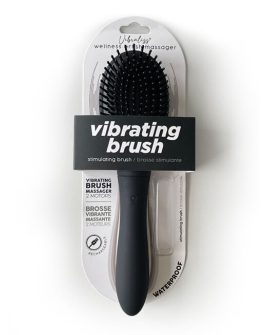 VIBRALISS HAARBORSTEL VIBRATOR MET HOOFDMASSAGE