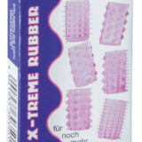 X TREME RUBBER STIMULERENDE SILICONEN PENISRING