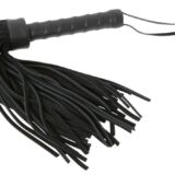 ZADO PROFI KORT LEDEREN FLOGGER ZWEEP MET LUS