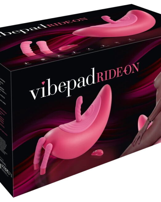 VIBEPAD RIDE ON RC SEKSSCHOMMEL MET TRILKUSSEN