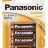 PANASONIC KRACHTIGE ALKALINE SEXTOY BATTERIJEN 4 AA