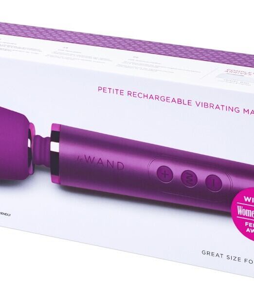 LE WAND PETITE CHERRY OPLAADBARE VIBRO MASSAGER