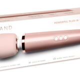 LE WAND KRACHTIGE PLUG IN VIBRO MASSAGE WAND ROSE